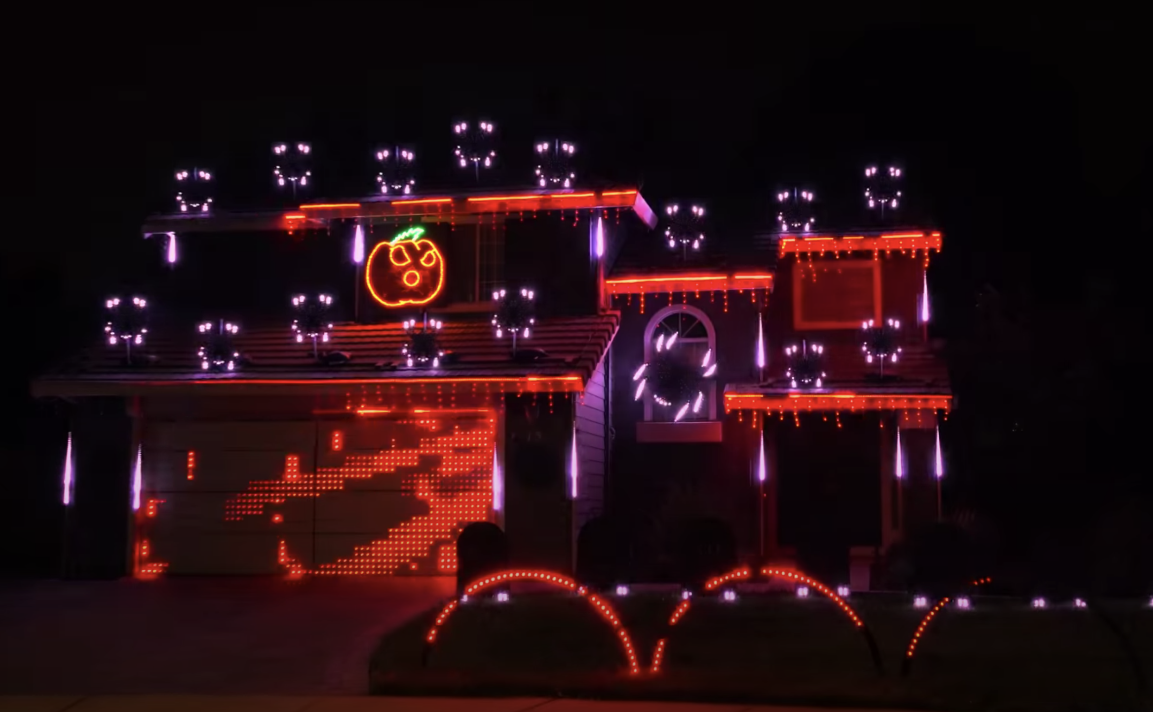 Have You Seen This? The world's most metal Halloween light show