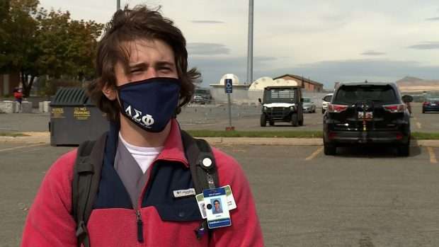 USU student Griffin Bolton.