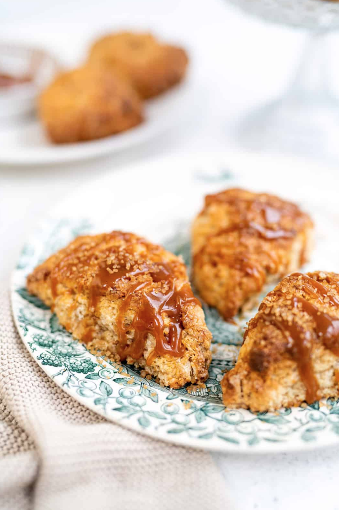 Easy Apple Scones from Super Golden Bakes