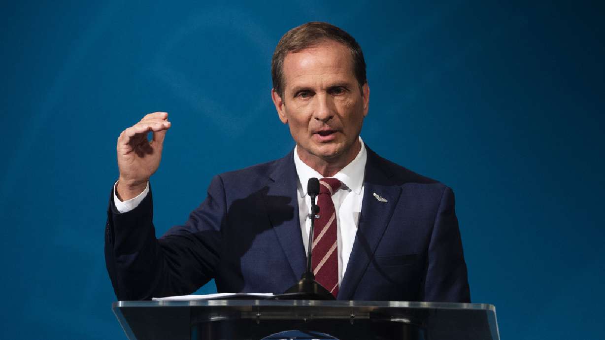 Rep. Chris Stewart announced his planned resignation in late May, citing ongoing health issues his wife is facing. Eight candidates are still in the race to replace him.