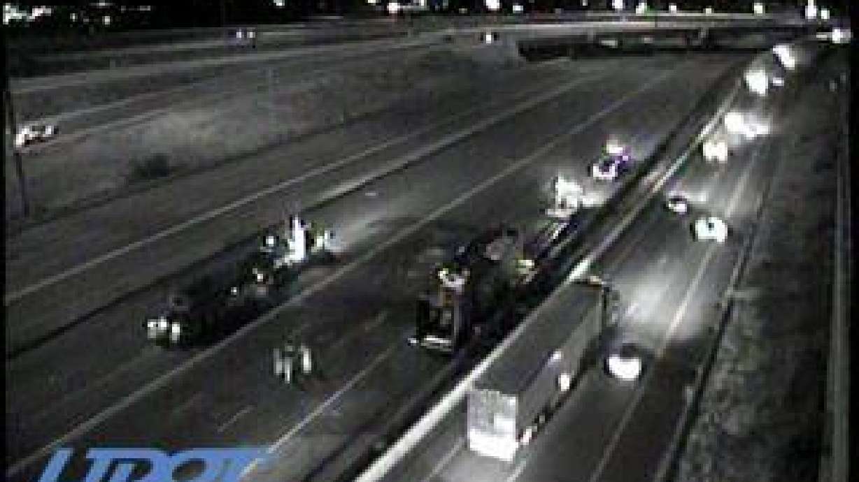 I-15 southbound lanes reopen in Farmington following semitruck fire