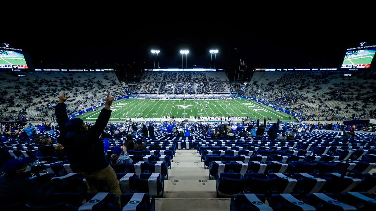 BYU played Texas State at Lavell Edwards Stadium in Provo, Utah on October 24, 2020.
2020 BYU Football vs Texas State
Photo by Ryan Campbell
© BYU PHOTO 2020
All Rights Reserved
photo@byu.edu (801)422-7322