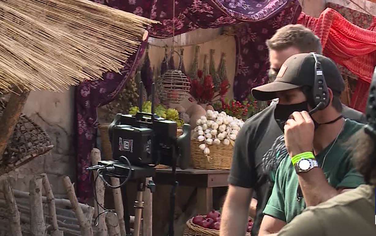 Production on "The Chosen" began filming Season 2 on the Jerusalem set belonging to The Church of Jesus Christ of Latter-day Saints in Goshen, Utah.