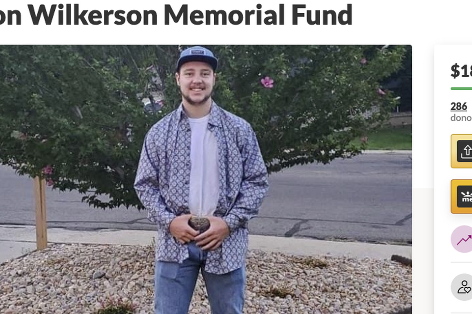 Pleasant Grove High School student Landon Wilkerson, 17, is pictured on a GoFundMe page. He was killed in an Oct. 23 collision in Spanish Fork while on his way to a diesel mechanics class. 