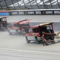 Kyle Busch wins rain-delayed NASCAR playoff race in Texas