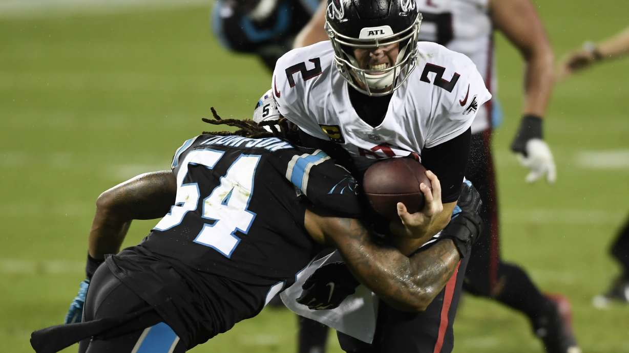 Ryan, Falcons avenge earlier loss to Panthers, 25-17