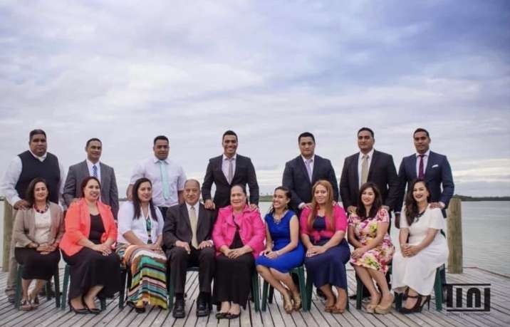 Friends and family of Sione Tukuafu, who died after being diagnosed with COVID-19.