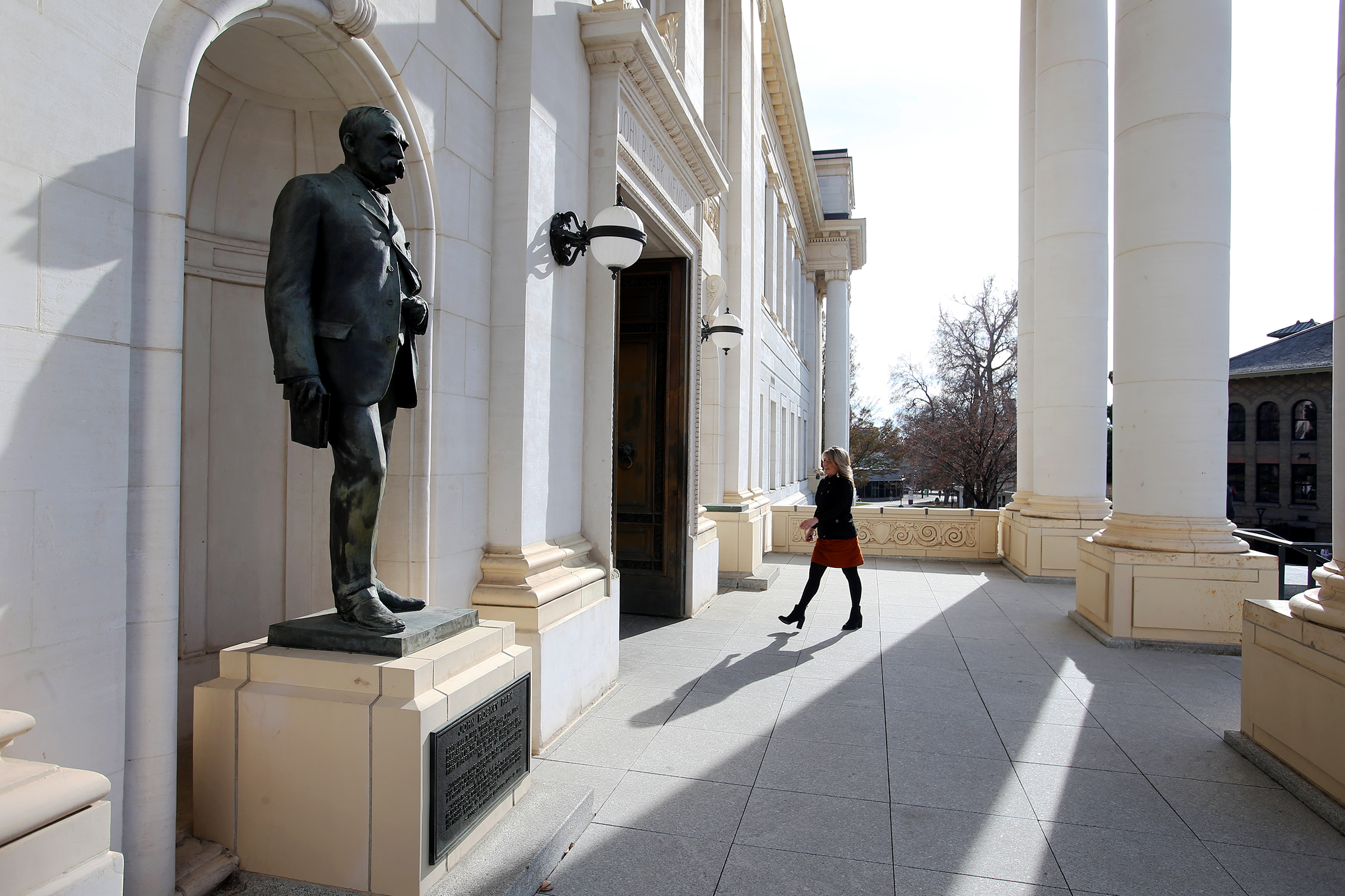 The Park Building on President's Circle at The University of Utah in Salt Lake City is pictured on Monday, Nov. 18, 2019.