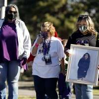 Family, friends walk in high heels to honor domestic violence victim, to warn others