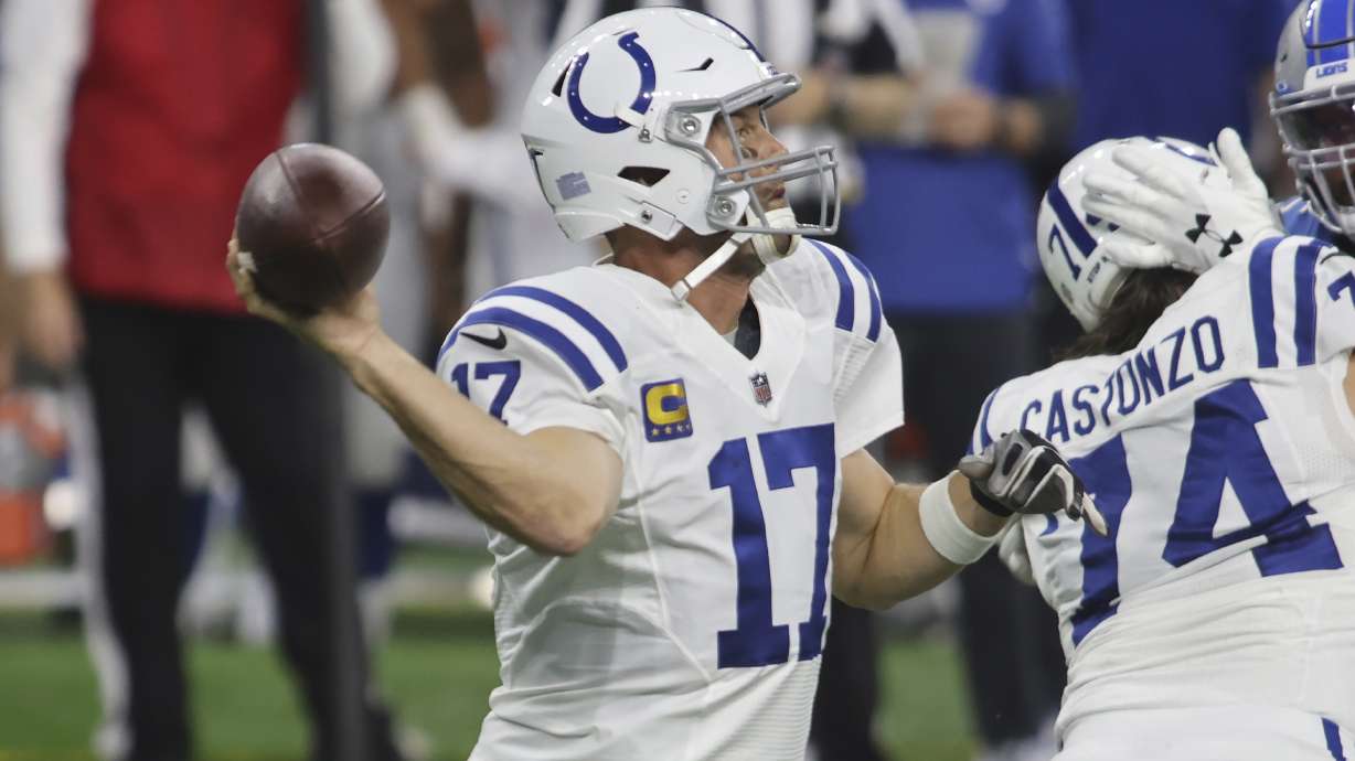 Rivers' 3 TDs in 2nd quarter help Colts beat Lions 41-21