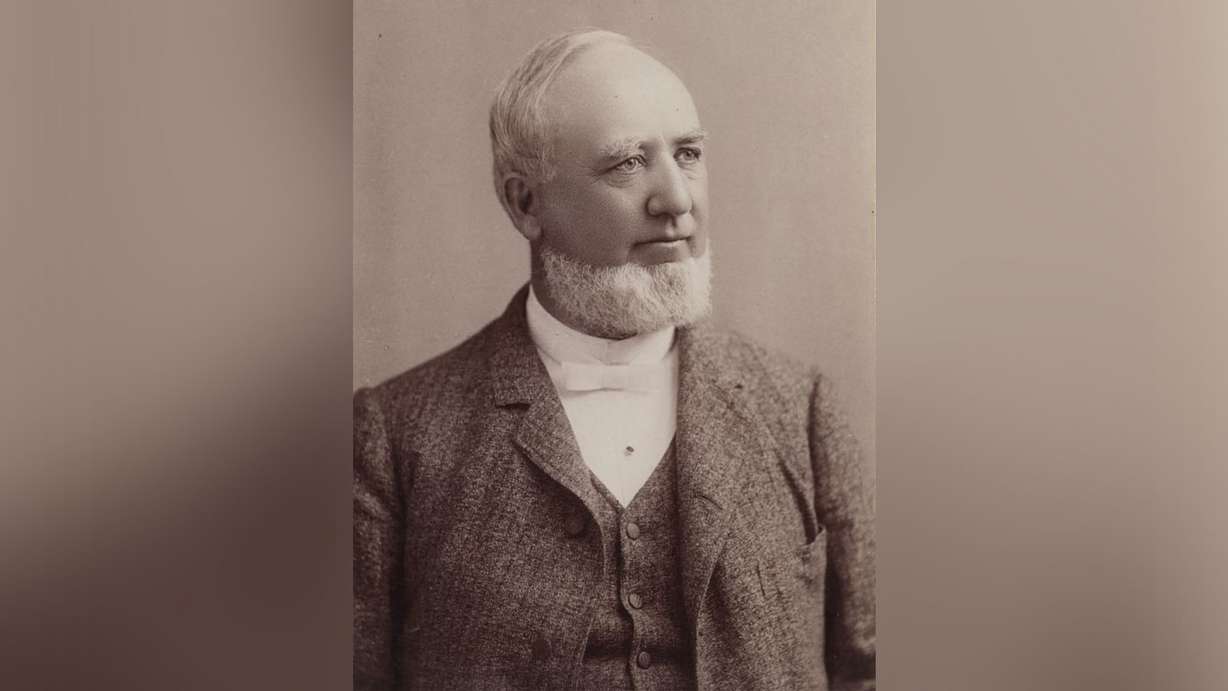 An undated portrait of George Q. Cannon.