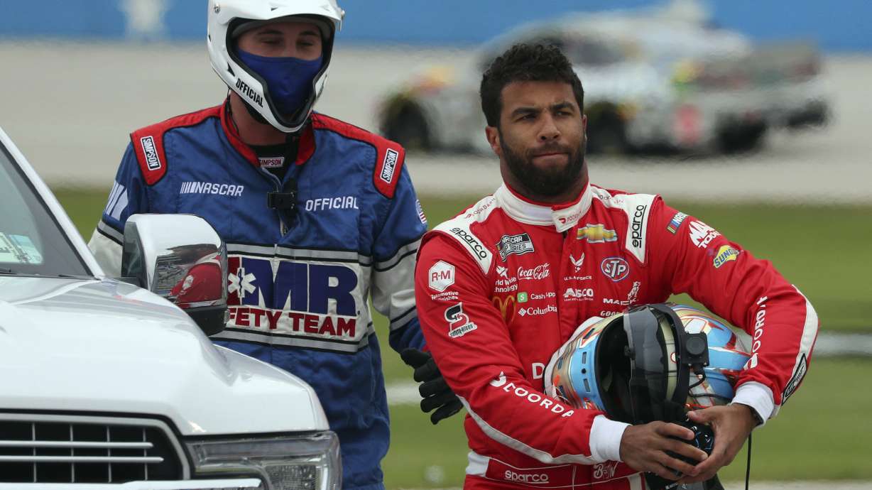 Bubba Wallace, who urged Confederate flag ban, honored