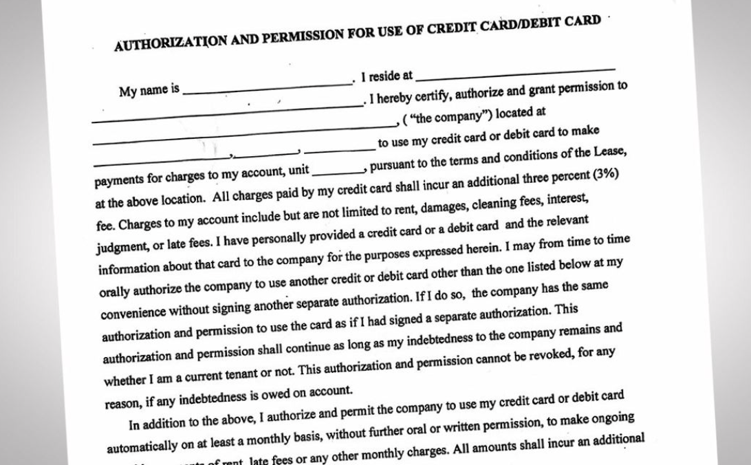 Stansbury Park Storage’s autopay form.