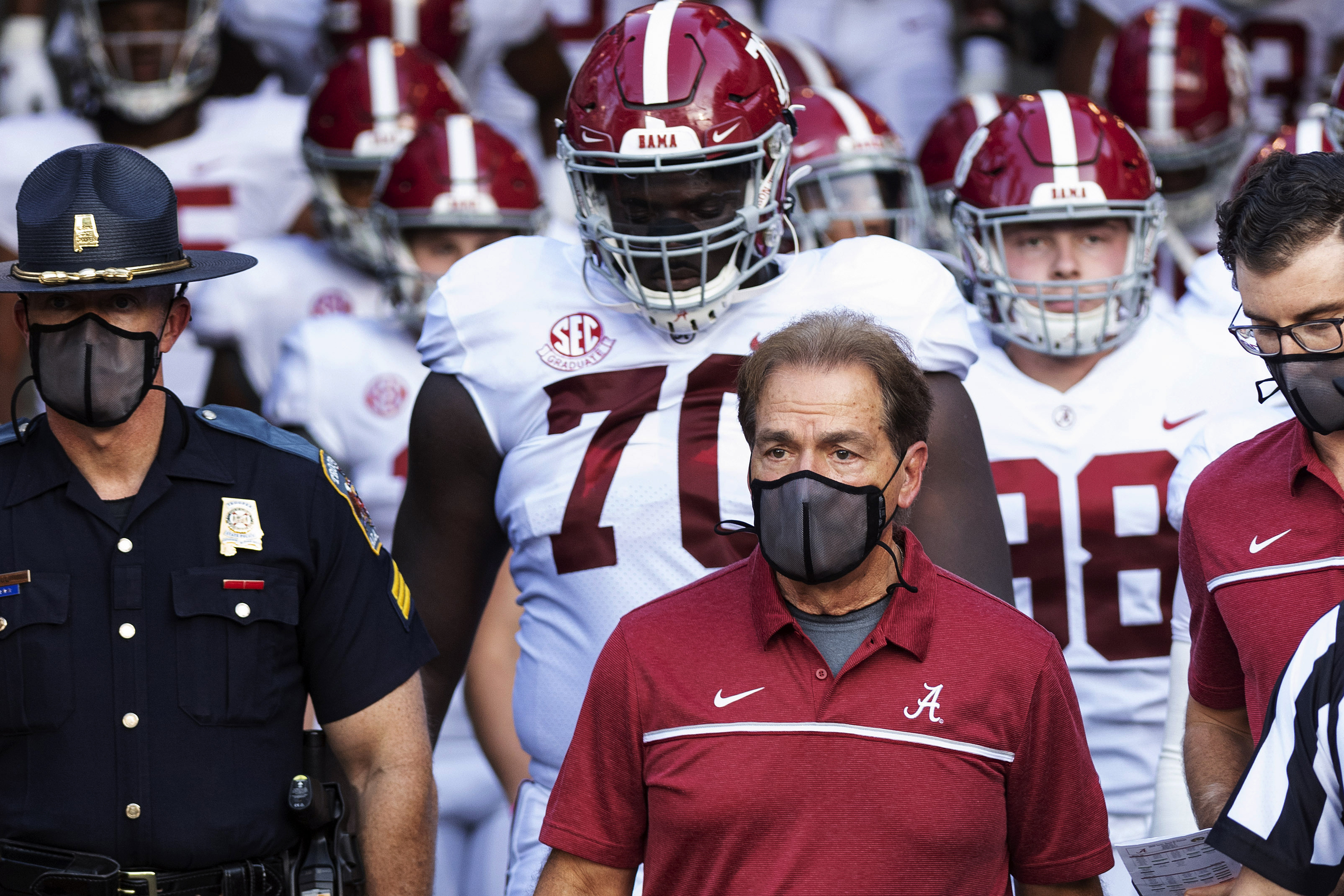 AP Top 25: Alabama is on top again; first top-10 Indiana since 1969