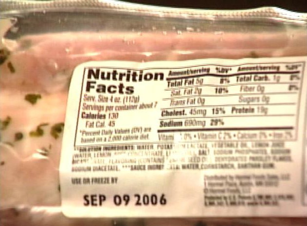 Enhanced Meat Has More Salt