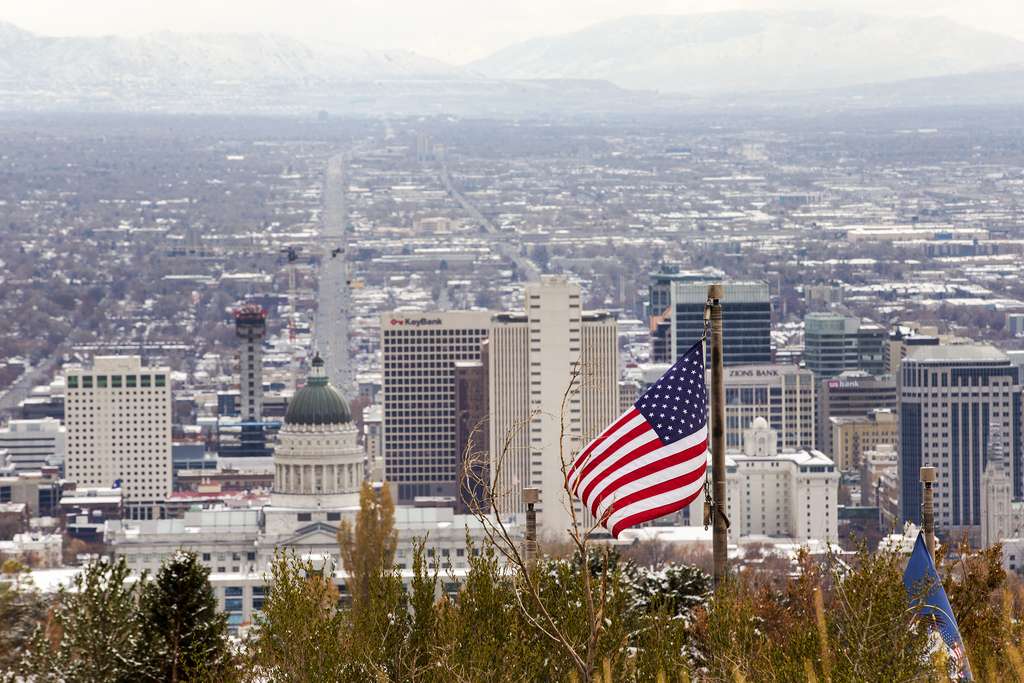 The Salt Lake Valley is pictured on Tuesday, Nov. 10, 2020.