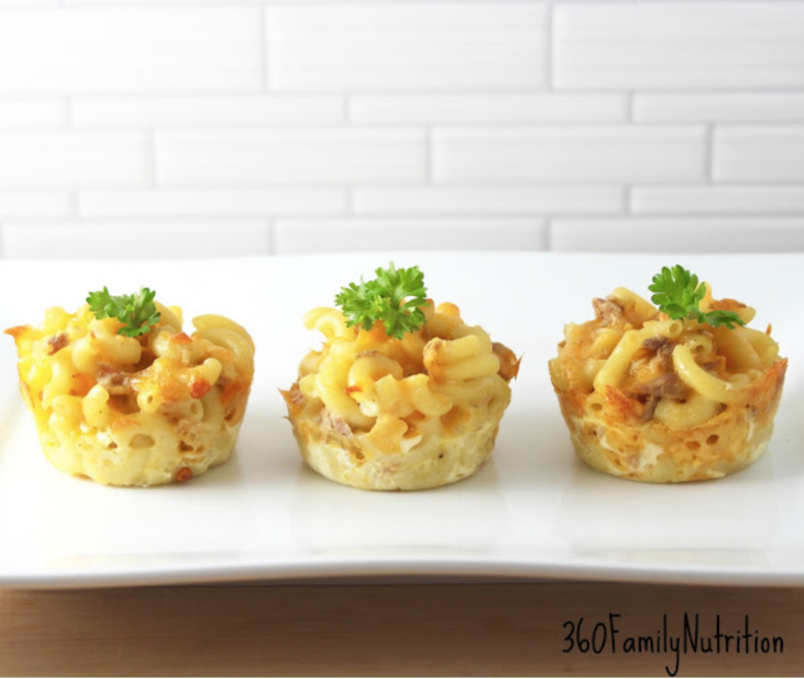 Tuna Mac & Cheese Cups