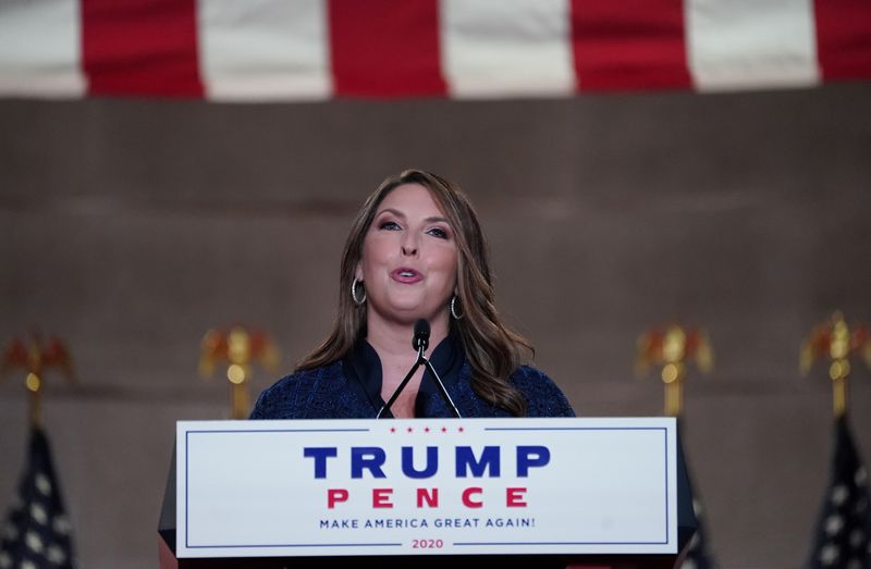 Trump endorses McDaniel to remain RNC chair, ponders 2024 run