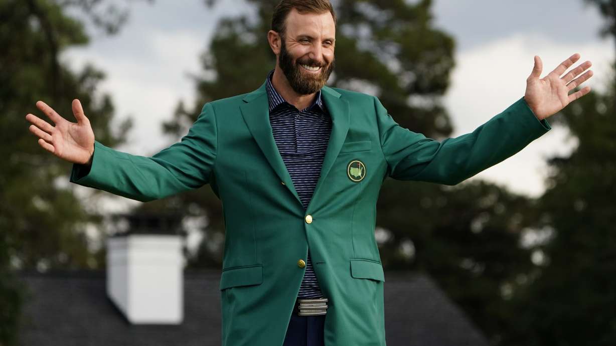 Dustin Johnson paints a by-the-numbers Masters-piece