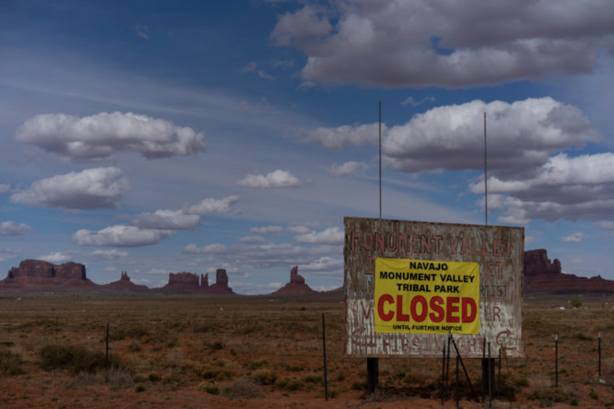 Navajo Nation begins a 3-week stay at home lockdown to control COVID-19 cases