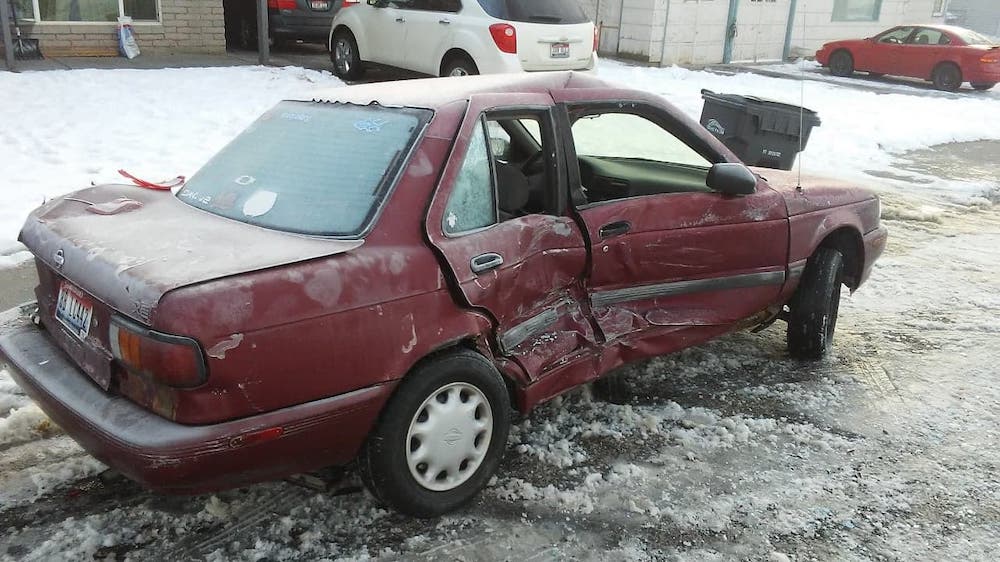 Benjamin and Rosalie Parker were struck by another vehicle while turning into their driveway on Dec. 4, 2019.