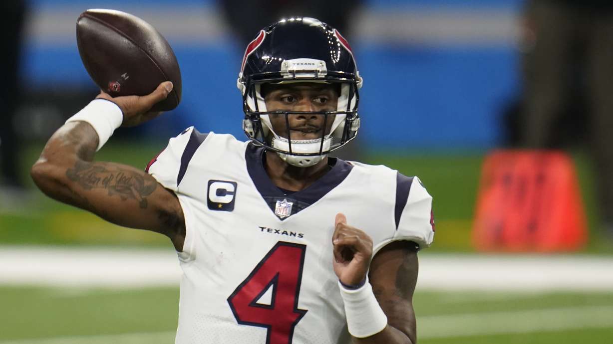 Deshaun Watson's 4 TDs lift Texans to 41-25 win over Lions
