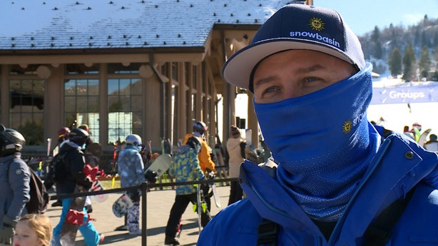 Davy Ratchford, Snowbasin general manager, speaks with KSL TV on on the opening weekend of the 2020-21 ski season.