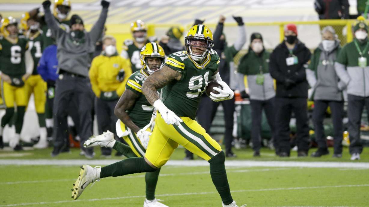 Rodgers' 4 TD passes help Packers roll over Bears 41-25