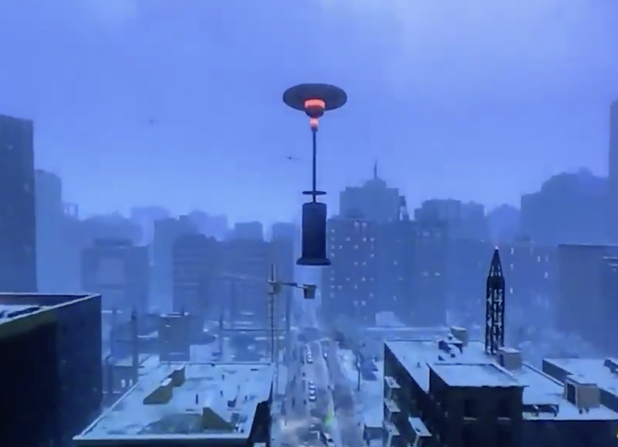 Have You Seen This? Spider-Man turns into web-slinging patio heater