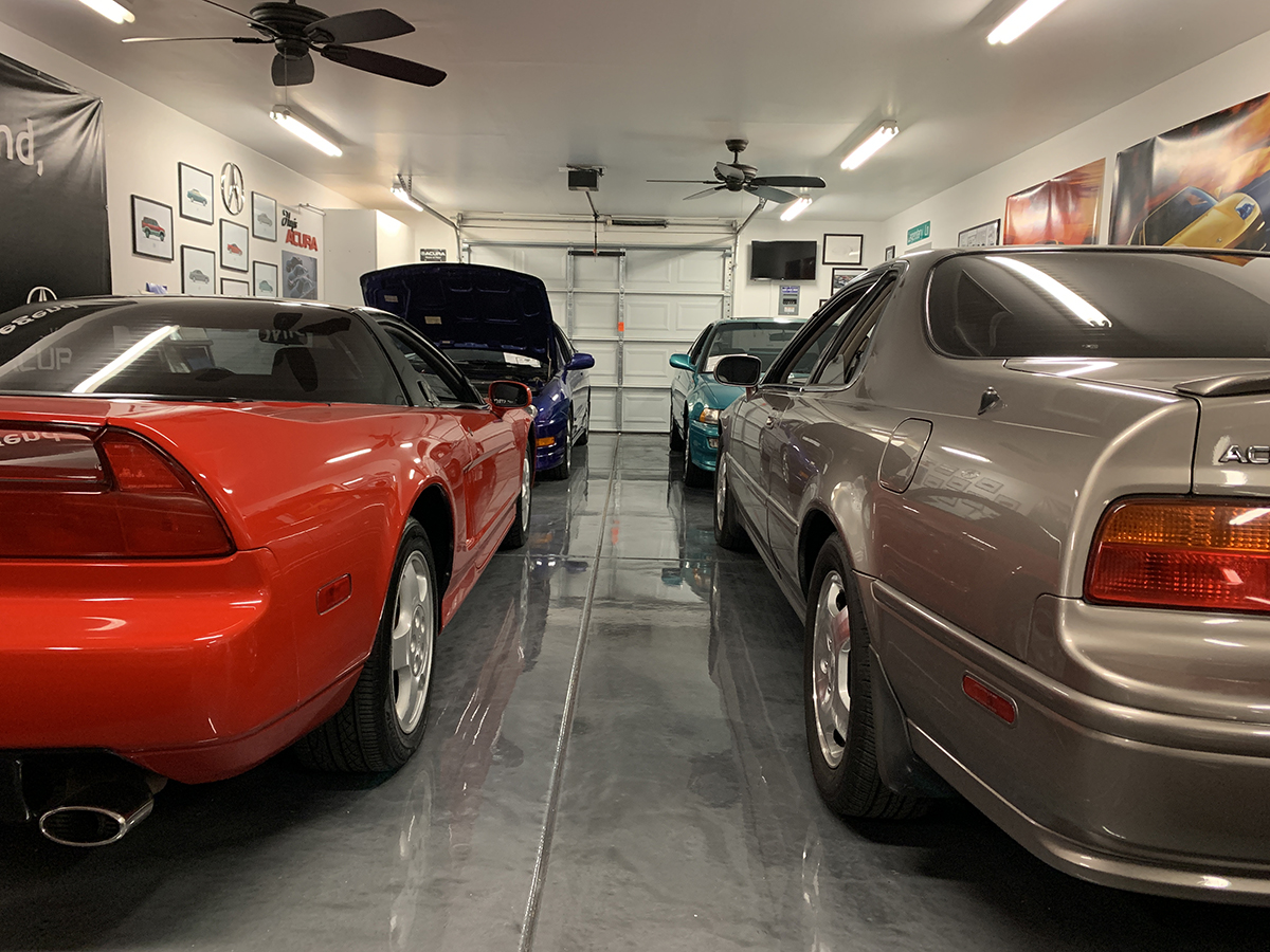 Nostalgic 90s: St George man owns world-class '90s Acura collection 