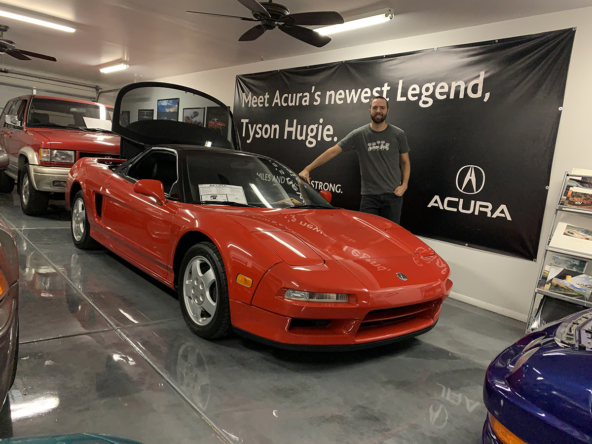 Nostalgic 90s: St George man owns world-class '90s Acura collection 