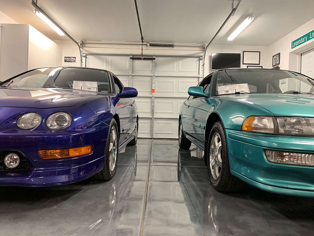 Nostalgic 90s: St George man owns world-class '90s Acura collection 