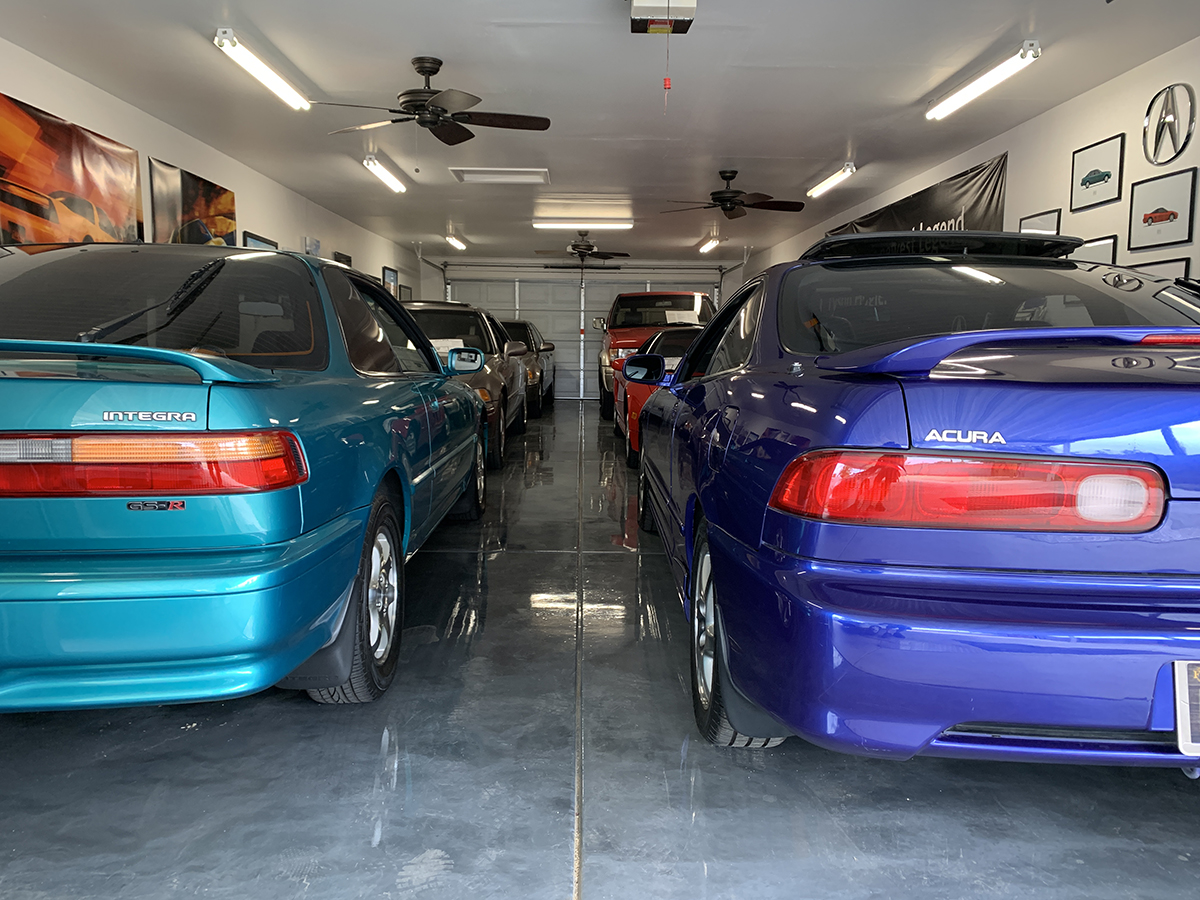 Nostalgic 90s: St George man owns world-class '90s Acura collection 