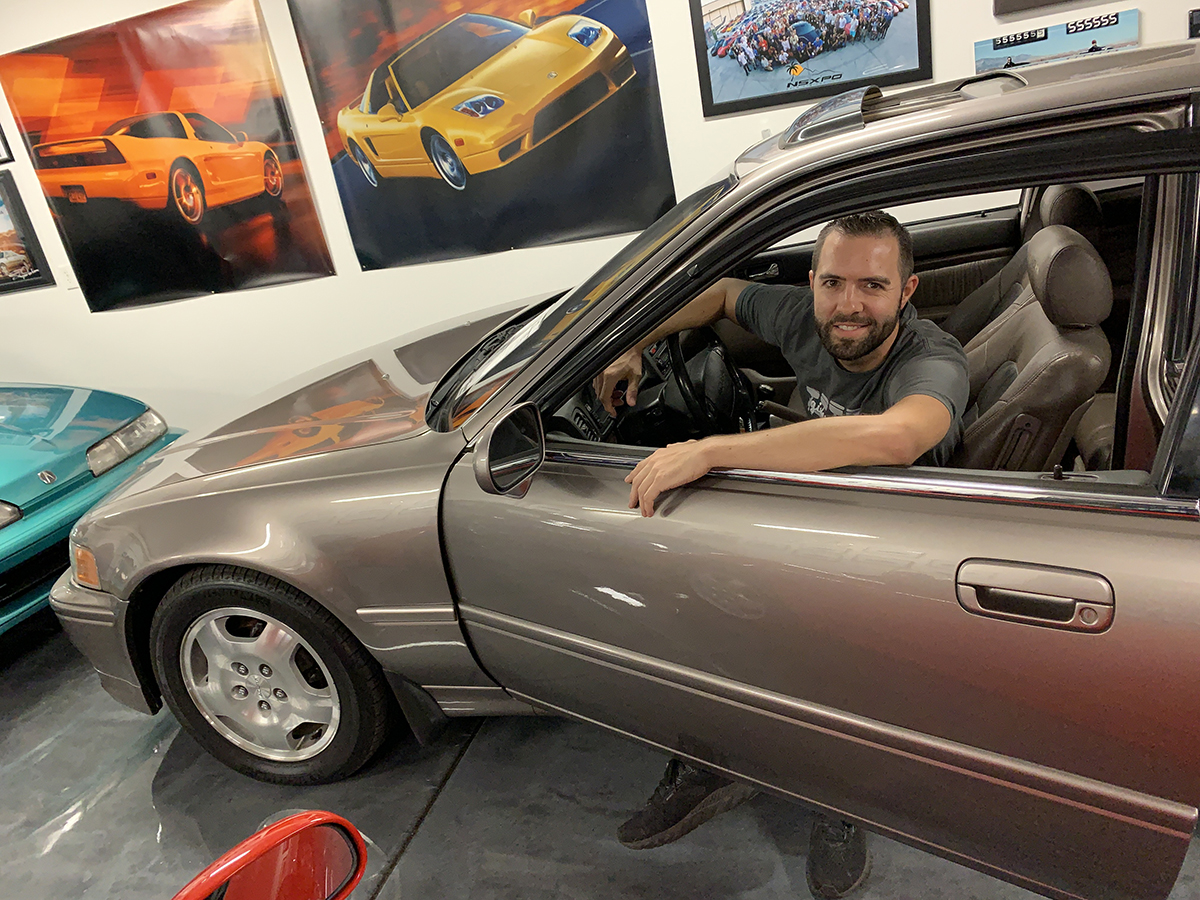 Nostalgic 90s: St George man owns world-class '90s Acura collection 