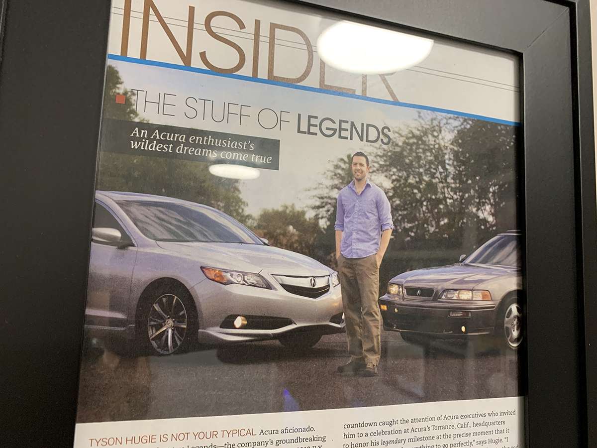 Nostalgic 90s: St George man owns world-class '90s Acura collection