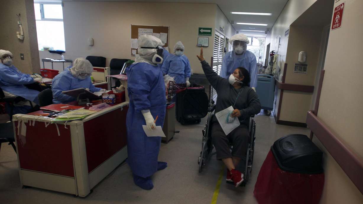 Mexico City hospitals are filling up, but so are the streets