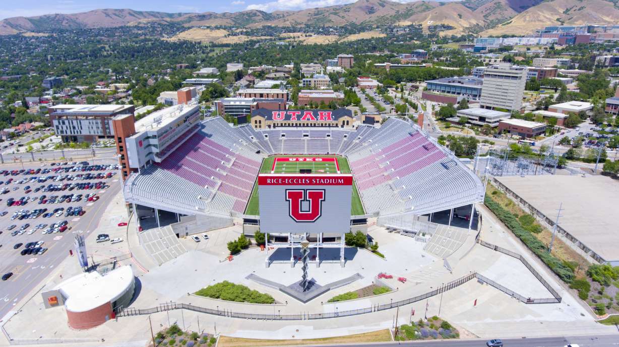 Rice-Eccles Stadium; Game Center; Bird's Eye View