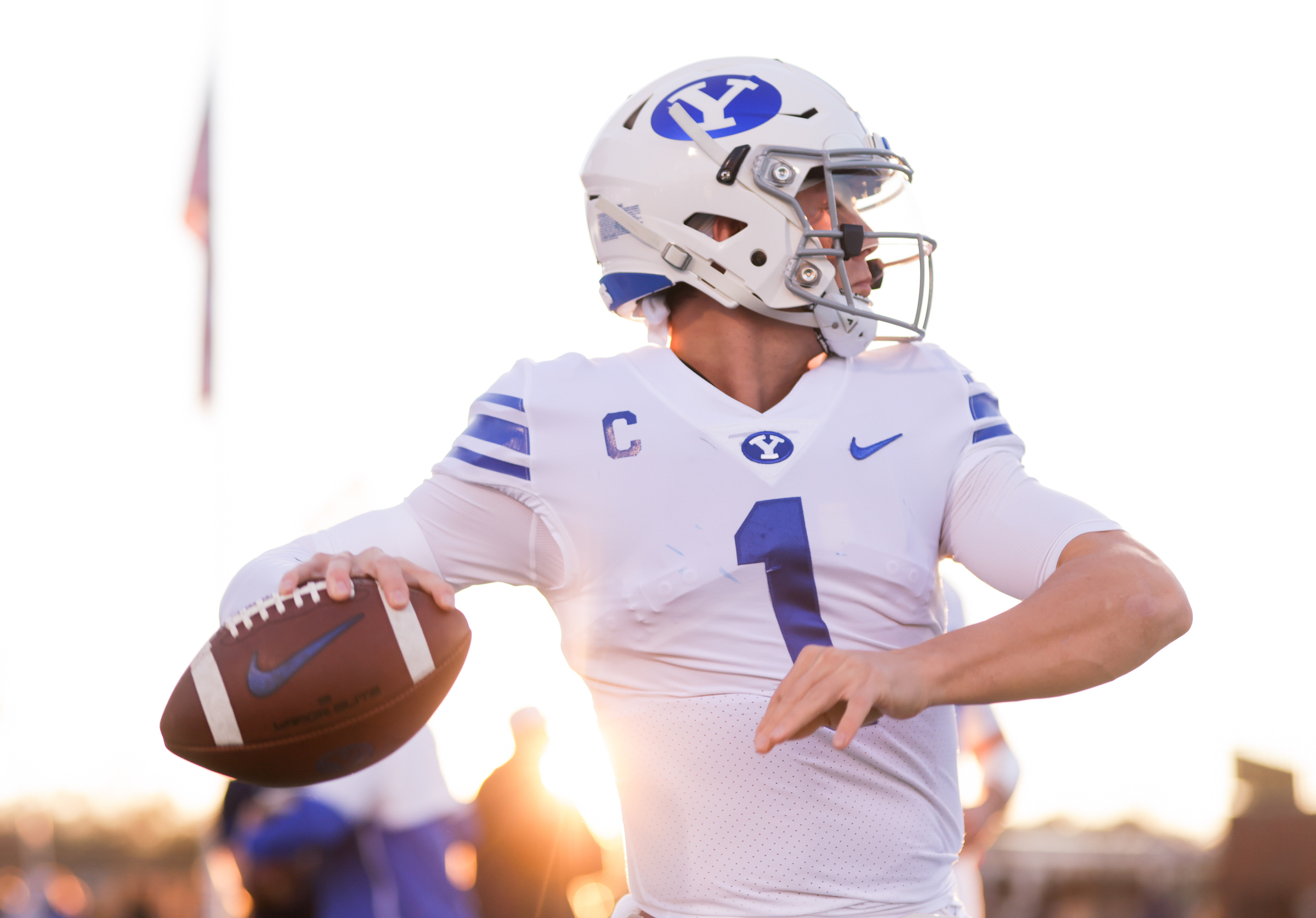 BYU quarterback Zach Wilson during a game against Coastal Carolina, Saturday, Dec. 5, 2020 in Conway, South Carolina.