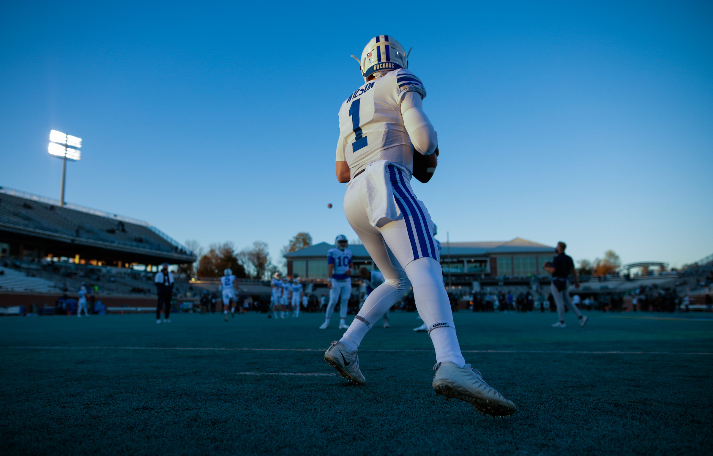 BYU quarterback Zach Wilson during a game against Coastal Carolina, Saturday, Dec. 5, 2020 in Conway, South Carolina.