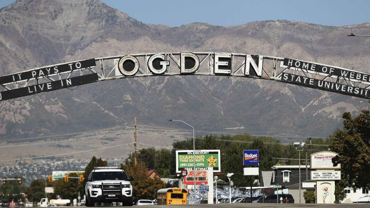 Washington Street in Ogden is pictured on Tuesday September 29, 2020.