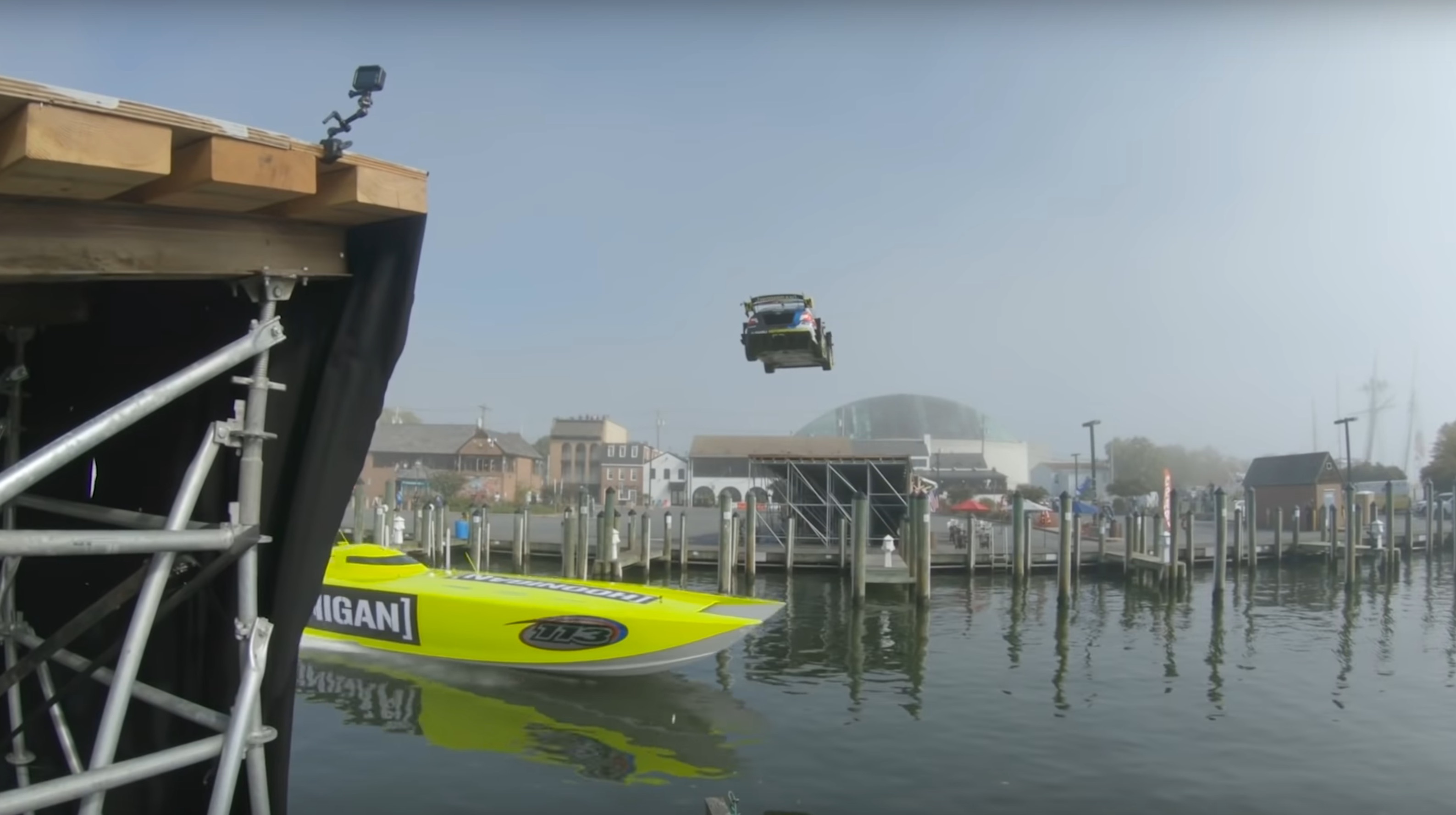 Have You Seen This? Car jumps over boat and other such insanity - Vimarsana News