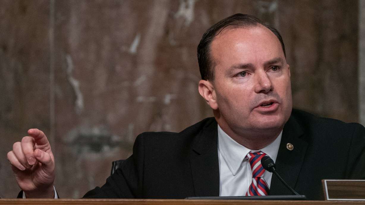 Utah Sen. Mike Lee blocks votes to establish Smithsonian museums for Latinos and women. In this image, Lee speaks during a hearing of the Senate Judiciary Committee on September 30, 2020 in Washington, DC.