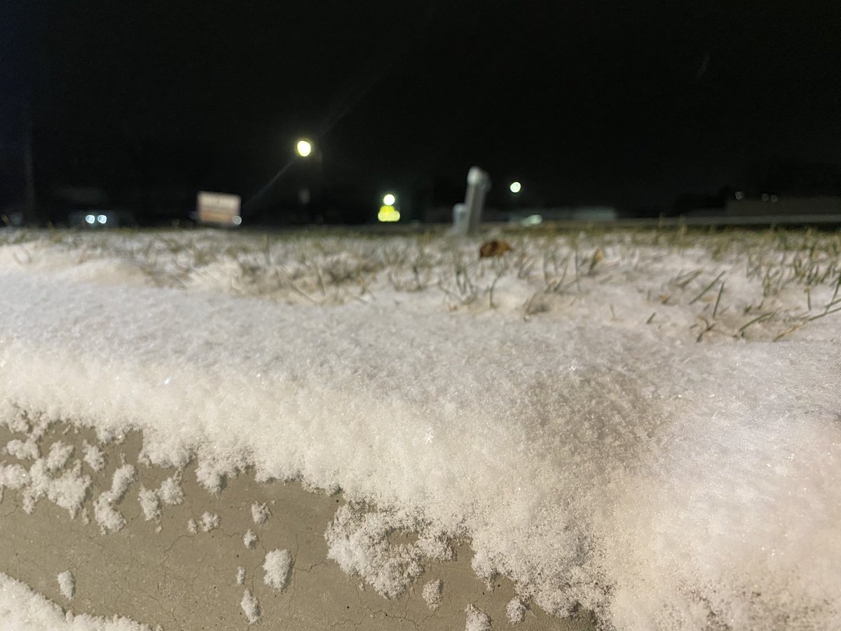 Snow in northern Utah Monday, Dec. 14, 2020.