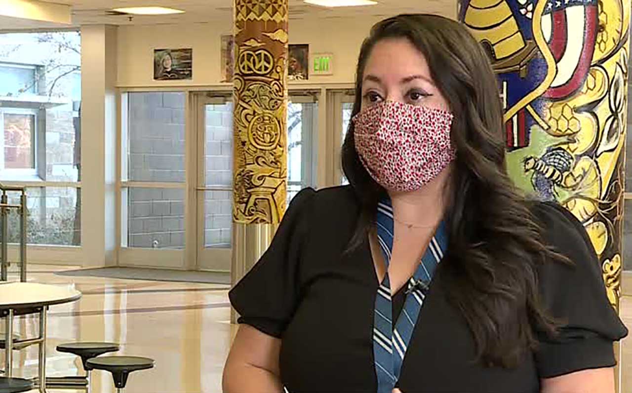 Yandary Chatwin, executive director of communications and community relations for the Salt Lake City School District.