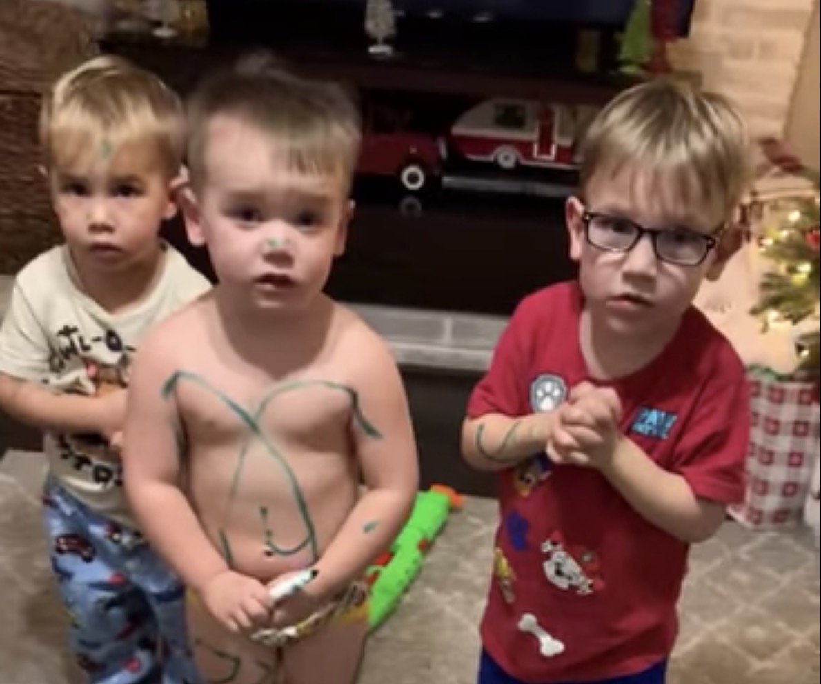 Have You Seen This? A trio of toddlers try to talk their way out of trouble