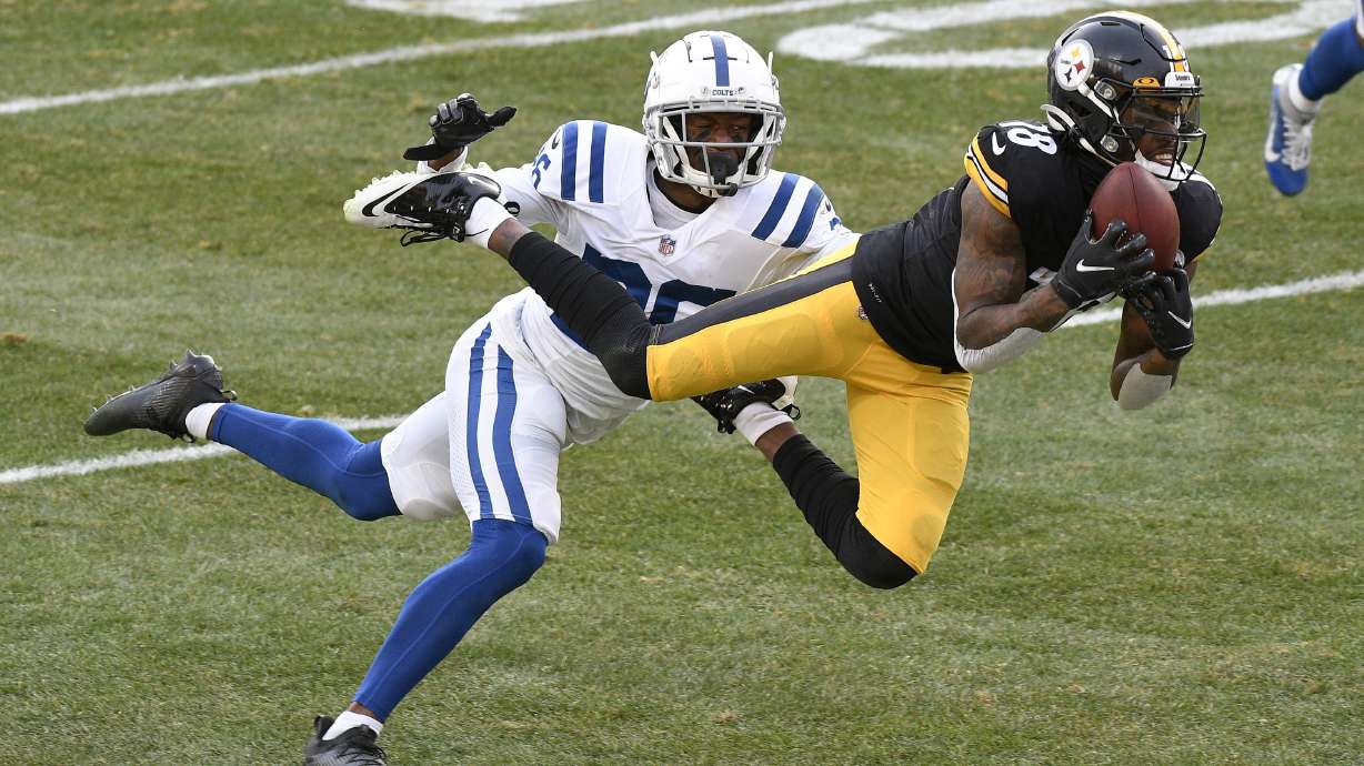 Steelers rally past Colts to end skid, lock up AFC North