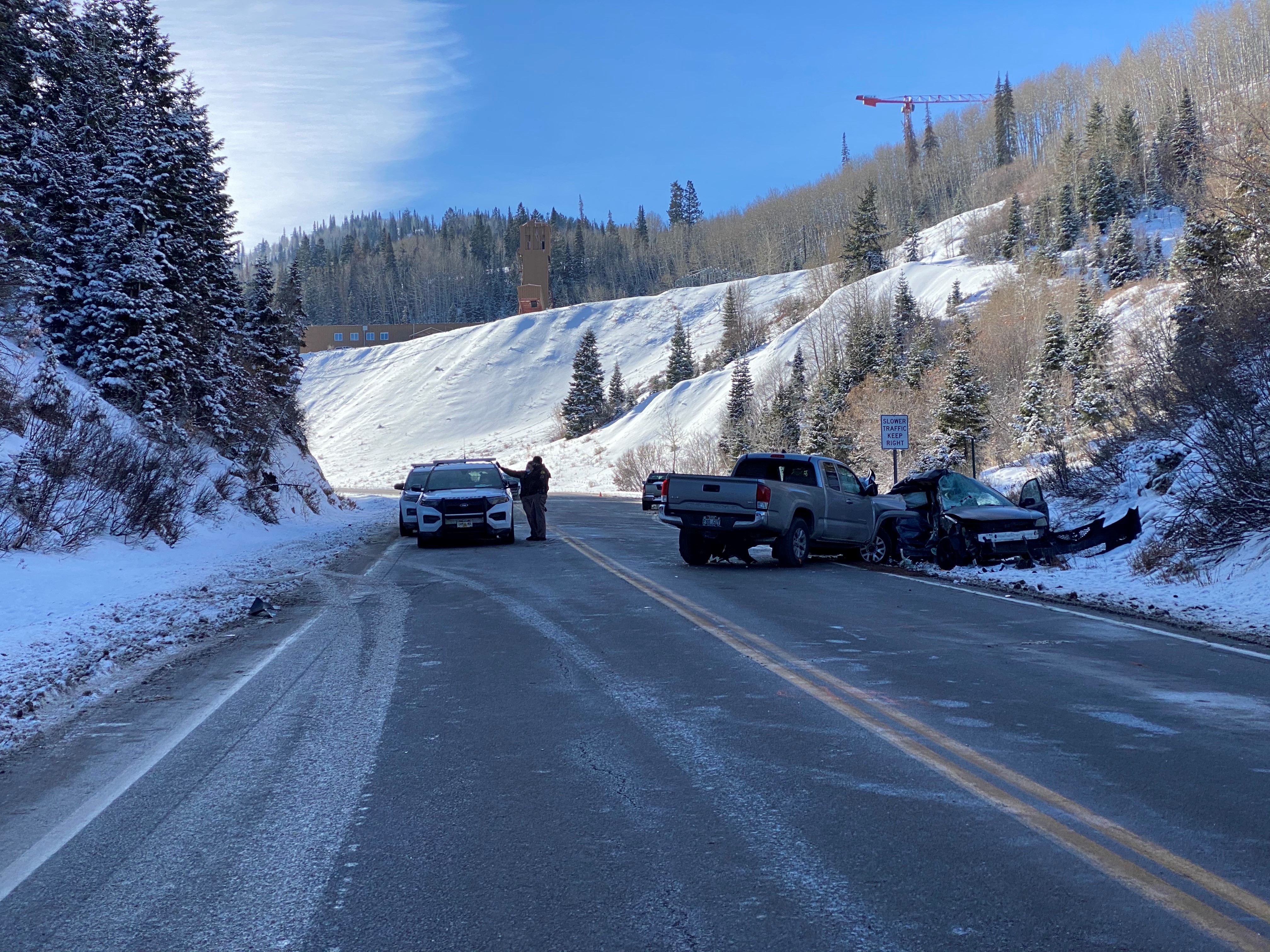 Man killed in 'T-bone fashion' crash near Deer Valley ski area, authorities say