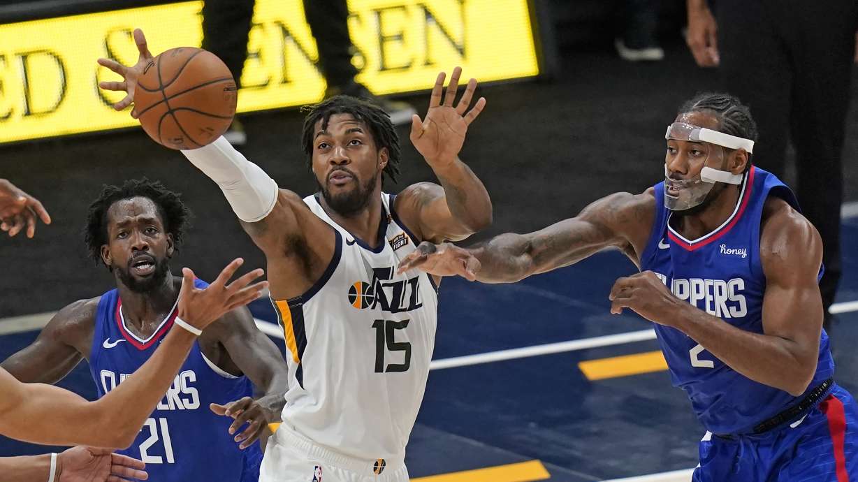 Derrick Favors shows just why the Jazz brought him back in win over Clippers