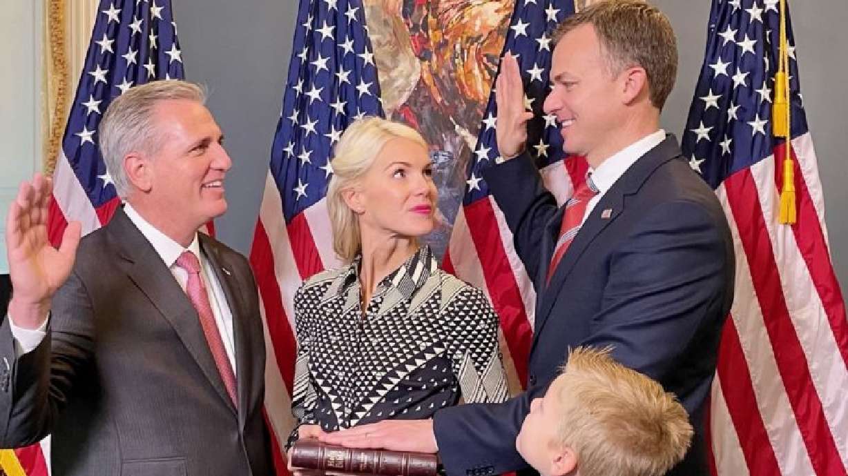 Utah's newest congressional leaders sworn into office at US Capitol on Sunday