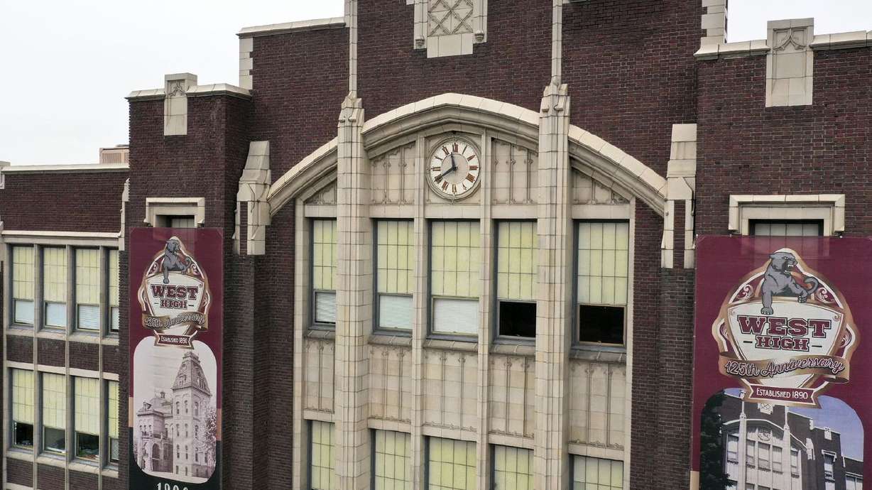 West High School in Salt Lake City.